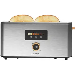 CECOTEC - Tostadora Touch&Toast Extra Double