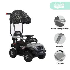 GENERICO - Carrito BUGGY de niño Modelo Yetty Gris
