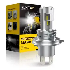 GENERICO - Foco led De Motocicleta AUXITO Foco De Luz Altabaja H4 12v