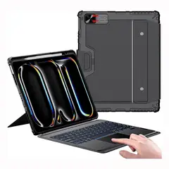 NILLKIN - Funda Teclado Para iPad Pro 13 Chip M4 (2024)