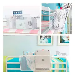 GENERICO - Canasta Moderna Minimalista Color Blanco Y+Gift MiniAgenda