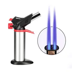 BLACK HAWK - Soplete Flameador Doble Cañon Cocina Profesional