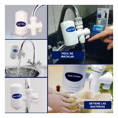 RYBIU IMPORT - Purificador de Agua Recargable en Blanco Y+Regalo Agendita