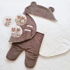 BE CRAFTY - Set Bebé Sleeping de Dormir + Manta de Apego + Sonajero Oso