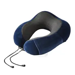 RYBIU IMPORT - Cojin para Viajar de Cuello en Color Azul Y+Gift MiniAgenda.