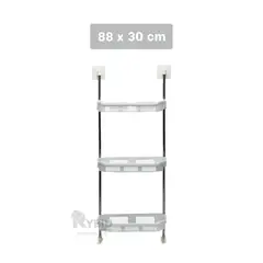RYBIU IMPORT - Estante para Ordenar Baño en Color Blanco Y+Ligas de Regalo