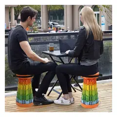 RYBIU IMPORT - Asiento Estilizado de Tapa Naranja Y+Envoltorio de Regalo