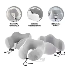 RYBIU IMPORT - Almohadilla para Relajar Cuello en Plomo Y+Ligas de Regalo