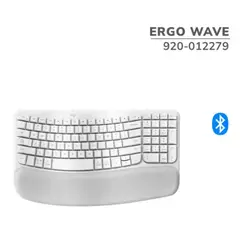 LOGITECH - Teclado Ergonómico Logitech Wave Keys Bluetooth