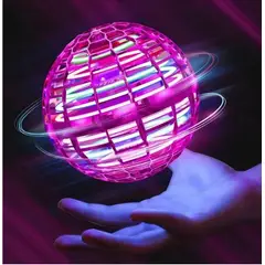 GENERICO - Esfera voladora flynova pro giratoria 360° luces led