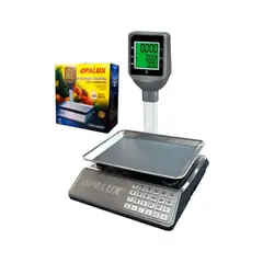 OPALUX - Balanza Digital Recargable 40Kg OP-989
