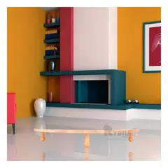 RYBIU IMPORT - Base Duradero Circular de Madera de 44cm Y+Papel de Regalo