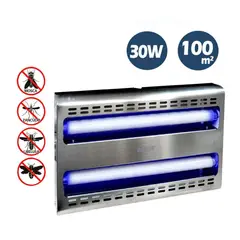 OPALUX - Insectocaptor con Adhesivo de Metal 30W OP-G30