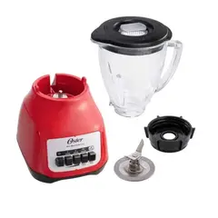OSTER - Licuadora kaliman 1.5 Litros 2v + 2 pulsos Rojo