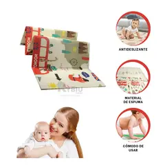 RYBIU IMPORT - Tapete para Juegos en Multicolor Y+Regalo Ligas para Peinar