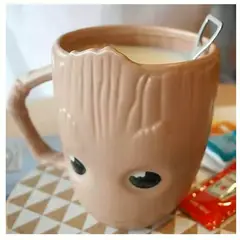 GENERICO - Taza 3D Baby Groot Guardianes De La Galaxia