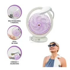 GENERICO - Generador con Lampara Potente en Lila Y+Ligas de Regalo