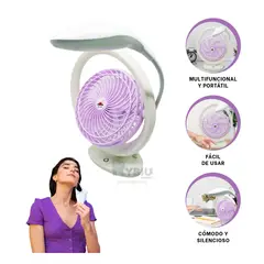 GENERICO - Generador para Refrescar en Lila Y+Regalo Ligas para Peinar