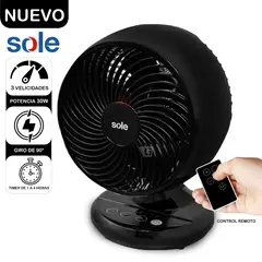 SOLE - VENTILADOR SOBRE MESA TURBOMAX - SOLAIR016