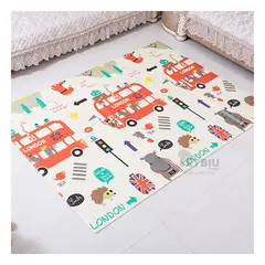 GENERICO - Alfombra Plegable Antigolpes para Niños Multicolor