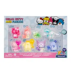 HELLO KITTY - Pack 8 Figuras y Amigos