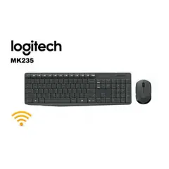 LOGITECH - Combo Teclado + Mouse Inalámbrico Logitech MK235