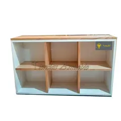AMUEBLE - JUGUETERO de Melamine - ORGANIZADOR  * Ositos* Tiendas
