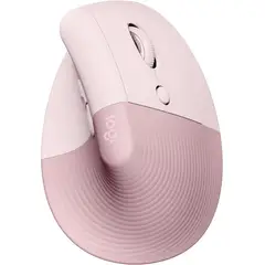 LOGITECH - MOUSE LIFT VERTICAL INALÁMBRICOBT ROSA