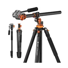 K&F CONCEPT - Trípode monopie de video T254A7+FH-03 - KF09137