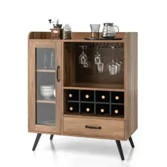 GENERICO - Mueble Bar Basim Caramelo Petrox Home