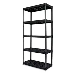 TRUPER - Estante Plástico 5 Niveles 185x43x91 70 Kg EST-5