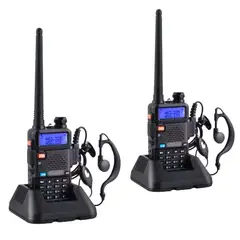 BAOFENG - Radio WalkieTalkie Baofeng Stuv5r Pack 2 Unid Largo Alcance 10km
