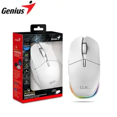 GENIUS GX - MOUSE SCORPION M8250 WIRELESS/BT 3200 DPI RGB BLANCO