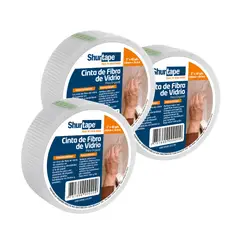 SHURTAPE - Cinta Fibra de Vidrio Drywall MJ-200 50MM x 40 Yds Pack x3