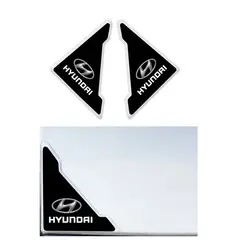 GENERICO - Protector De Puerta Lateral Hyundai Color Negro Universal