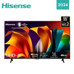 HISENSE - Televisor 55 Pulg. LED Smart VIDAA Tv UHD 4K 55A6N (2024)