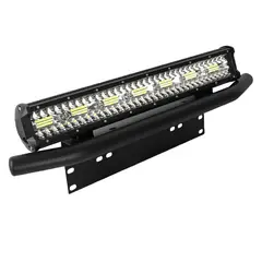 GENERICO - Combo Barra Led Neblinero 420w 50cm Blanco +Soporte Rack