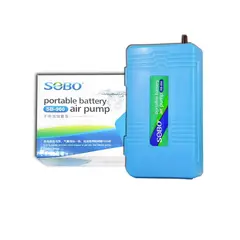 SOBO - Bomba de aire portátil a batería SB-960 acuario pecera