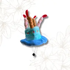 GENERICO - Gorro de cumpleaños para mascotas