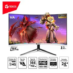 LG - MONITOR CURVO TEROS 24 LED 23.8´´ 144HZ