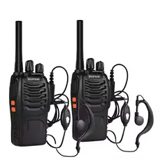 BAOFENG - Walkie Talkie Pack x 2 BF888S 16 Canales 3KM Profesional