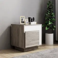 TU MESITA - Velador Moderno Nala 2 Cajones