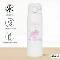 ZOJIRUSHI - Termo de Bebida Hello Kitty Blanco 480 ml