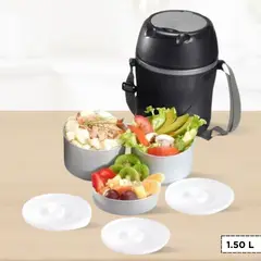 POLIMES - Termo de Comida Tres Divisiones Style polimes 1.5 L