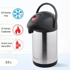 FACUSA - Termo Sifon Nova Stainless 3.0 L