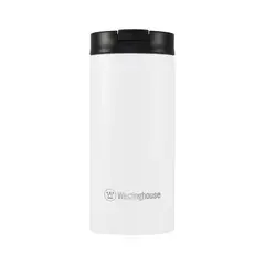 WESTINGHOUSE - Vaso cilindro insulado acero 355ml blanco