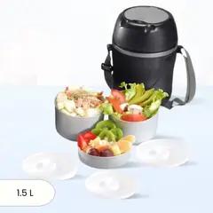 POLIMES - Termo de Comida Tres Divisiones Style 1.5 L