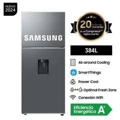 SAMSUNG - Refrigeradora 384L Top Mount Freezer RT38DG6730S9 - Nuevo