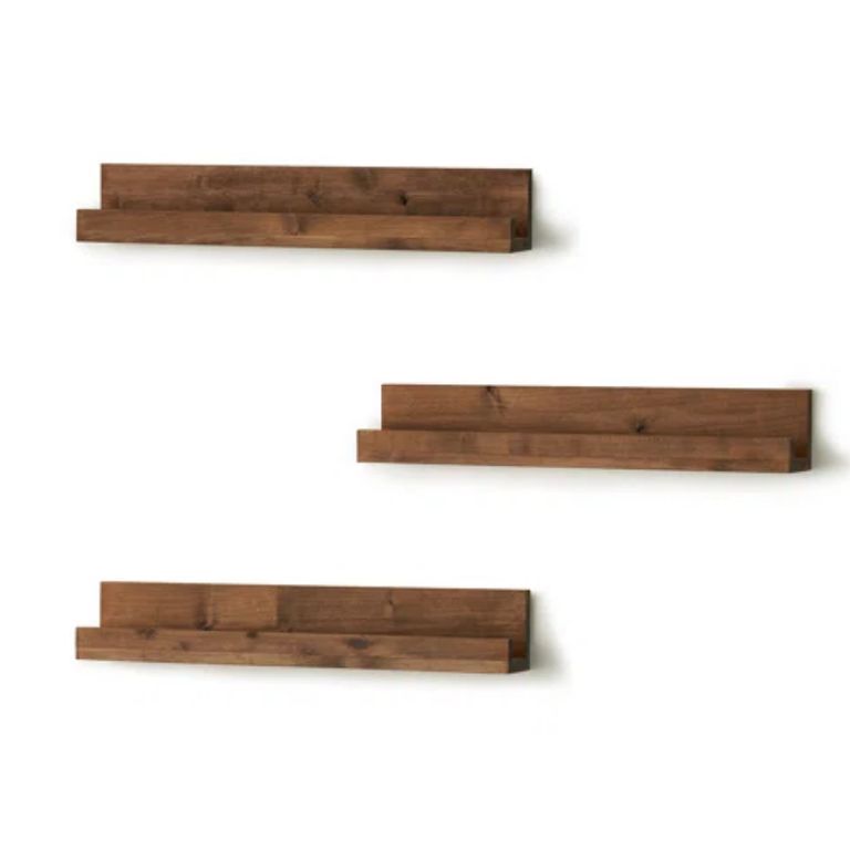 Repisa Flotante x3 unid Alisen Caramelo Petrox Home