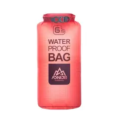 AONIJIE - Bolsa Sumergible Seca Impermeable Outdoors 6L-ROJO